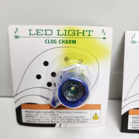 Target Shoe Decorations LED Light Clog Charms for Crocs Set of 3 NWT - Picture 2 of 5